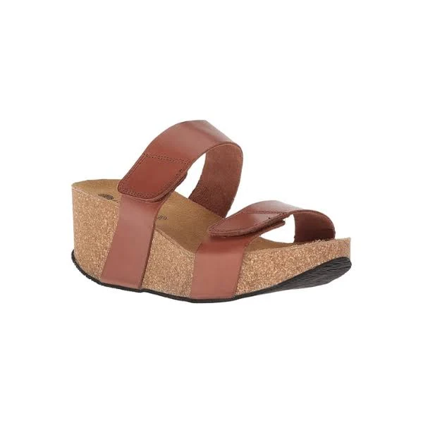 shoes Eric Michael Lily Women’s Cork Platform Wedge Sandal La Plume Shoes $114.95