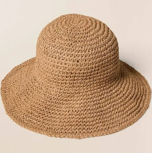 accessory Faherty Women's Floppy Straw Sun Hat Faherty $98
