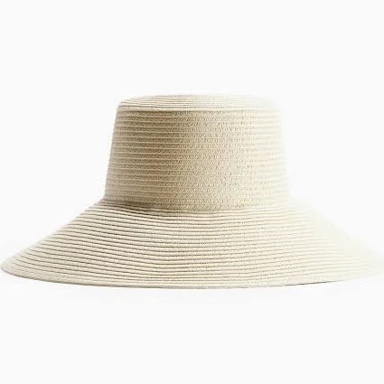 accessory H&M Ladies Sloped Brim Straw Hat H&M $19.99