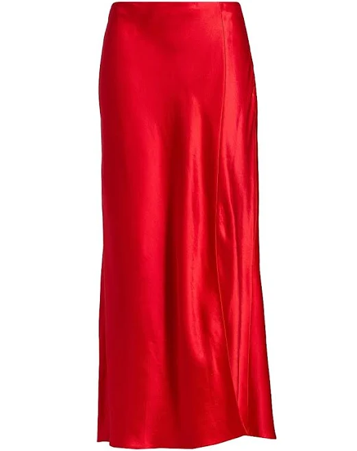 skirt Jason Wu Women's Bias-Cut Satin Slip Skirt Saks Fifth Avenue $895
