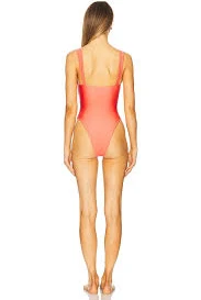 swimsuit Kailani One Piece in Coral revolve.com $130
