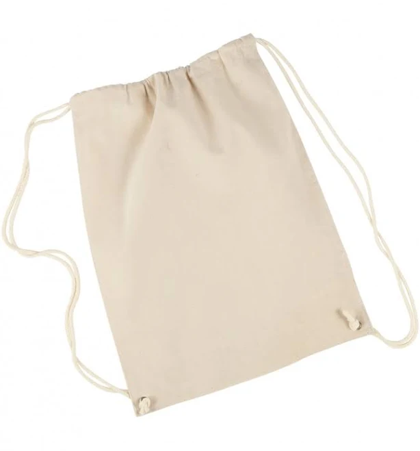 bag Liberty Bags 8875 Cotton Canvas Drawstring Backpack AllDayShirts.com $4.22