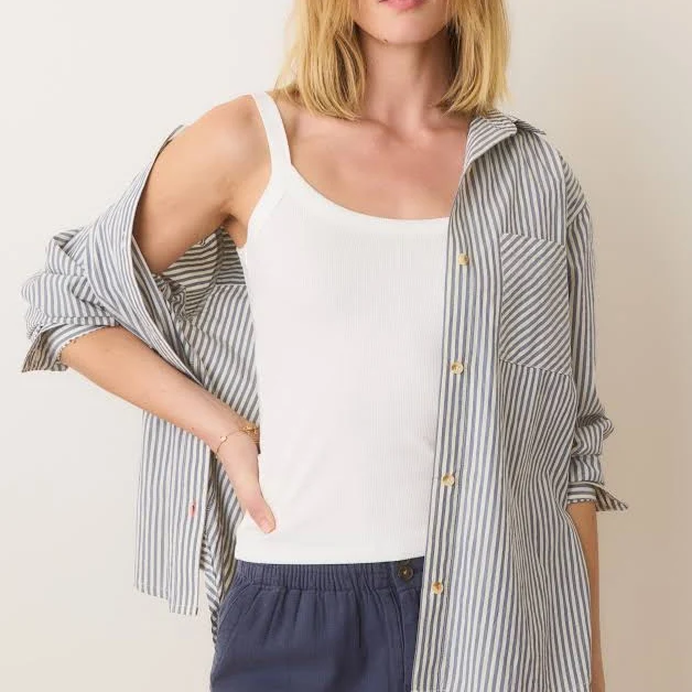 top Marine Layer Lexi Rib Sun-In Camisole Marine Layer $32