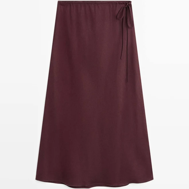 skirt Massimo Dutti Women's Pareo Midi Skirt Massimo Dutti $100