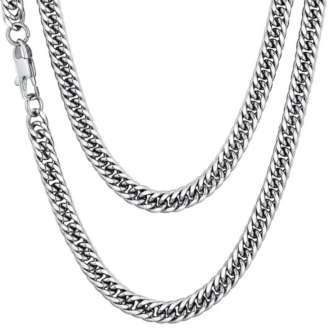 accessory Miami Cuban Silver Chain ChainsHouse $16.89