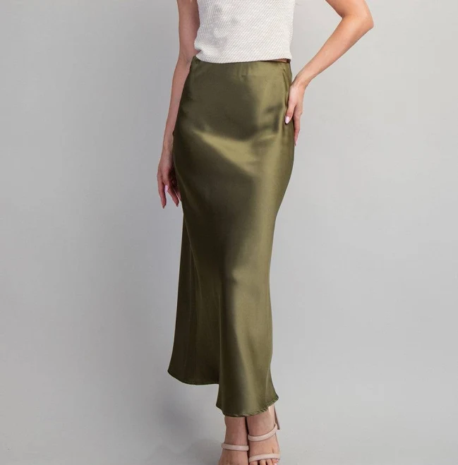 skirt Midi Skirt Nikko Blu Designs $34