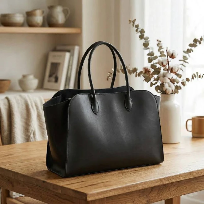 bag Minimalist Structured Leather Shoulder Bag Etsy - Seller $177.77