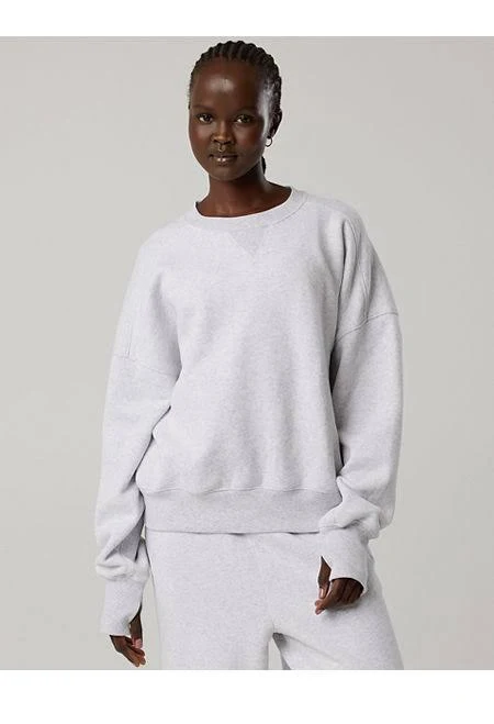 sweatshirt OFFLINE By Aerie Cloud Fleece Classic Crewneck Sweatshirt Women's Aerie $54.95