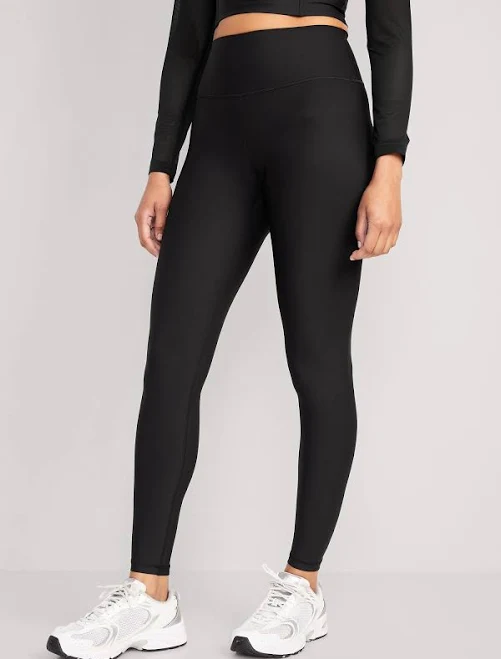 leggings Old Navy Women's High-Waisted Powersoft Full-Length Leggings Old Navy $17.49