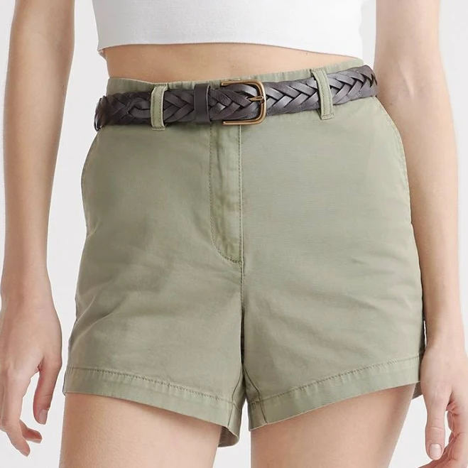shorts Quince Women's Organic Stretch Cotton Chino Shorts Quince $34.9