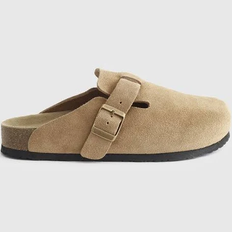 mules Quince Women's Water Repellent Suede Clog Mule Quince $74