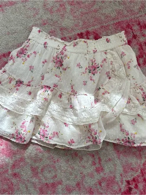 skirt Ruffle Mini Skirt Poshmark $50