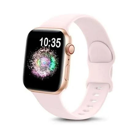 accessory Soft Silicone Sport Band Compatible with Apple Watch Series 38mm 40mm 41mm 45mm 46mm Walmart - yaolan $13.98