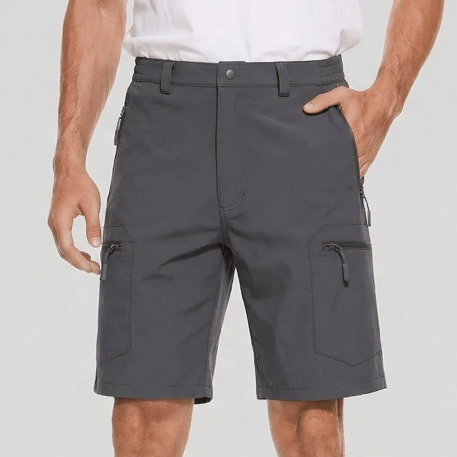 shorts Utility Cargo Shorts with 5 Zip Pockets Tacvasen $47.99