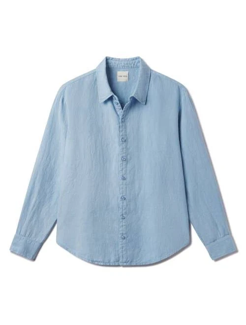 outerwear VIR VITA Women's Cecile Oversized Linen Shirt Nordstrom $215