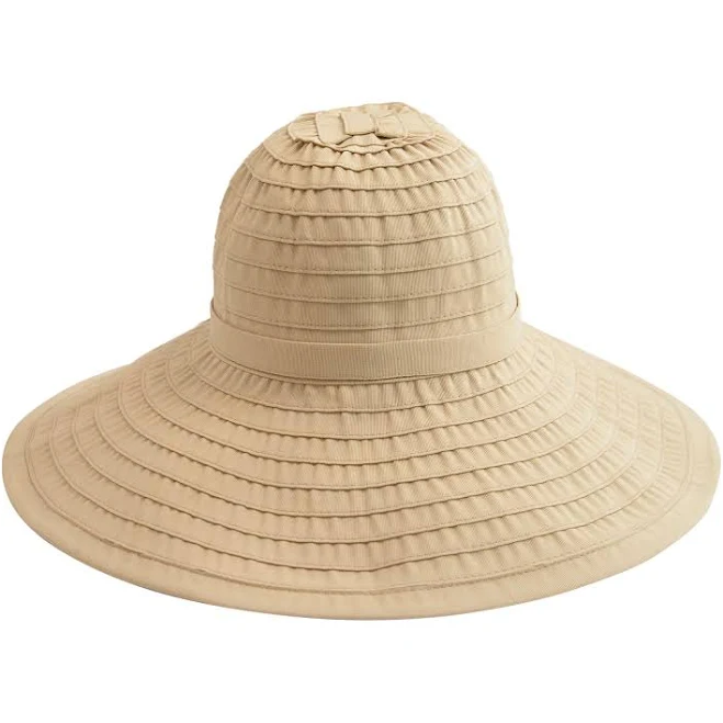 accessory Women's San Diego Hat Ribbon Wide Brim Hat San Diego Hat Company $55