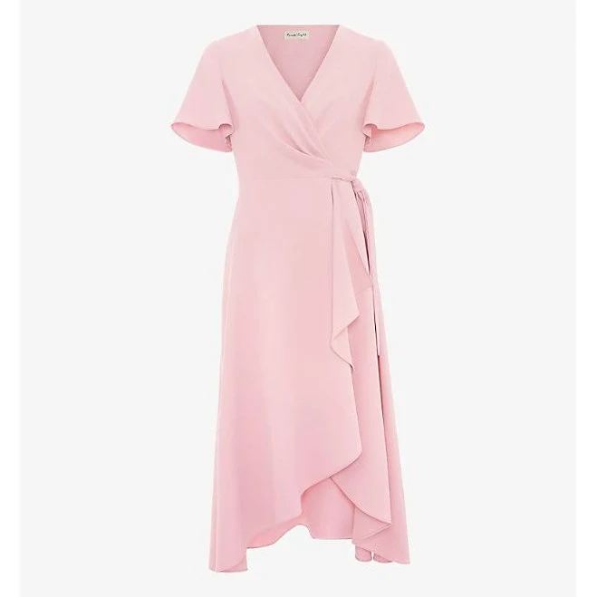 Womens Phase Eight Julissa Wrap Midi Dress