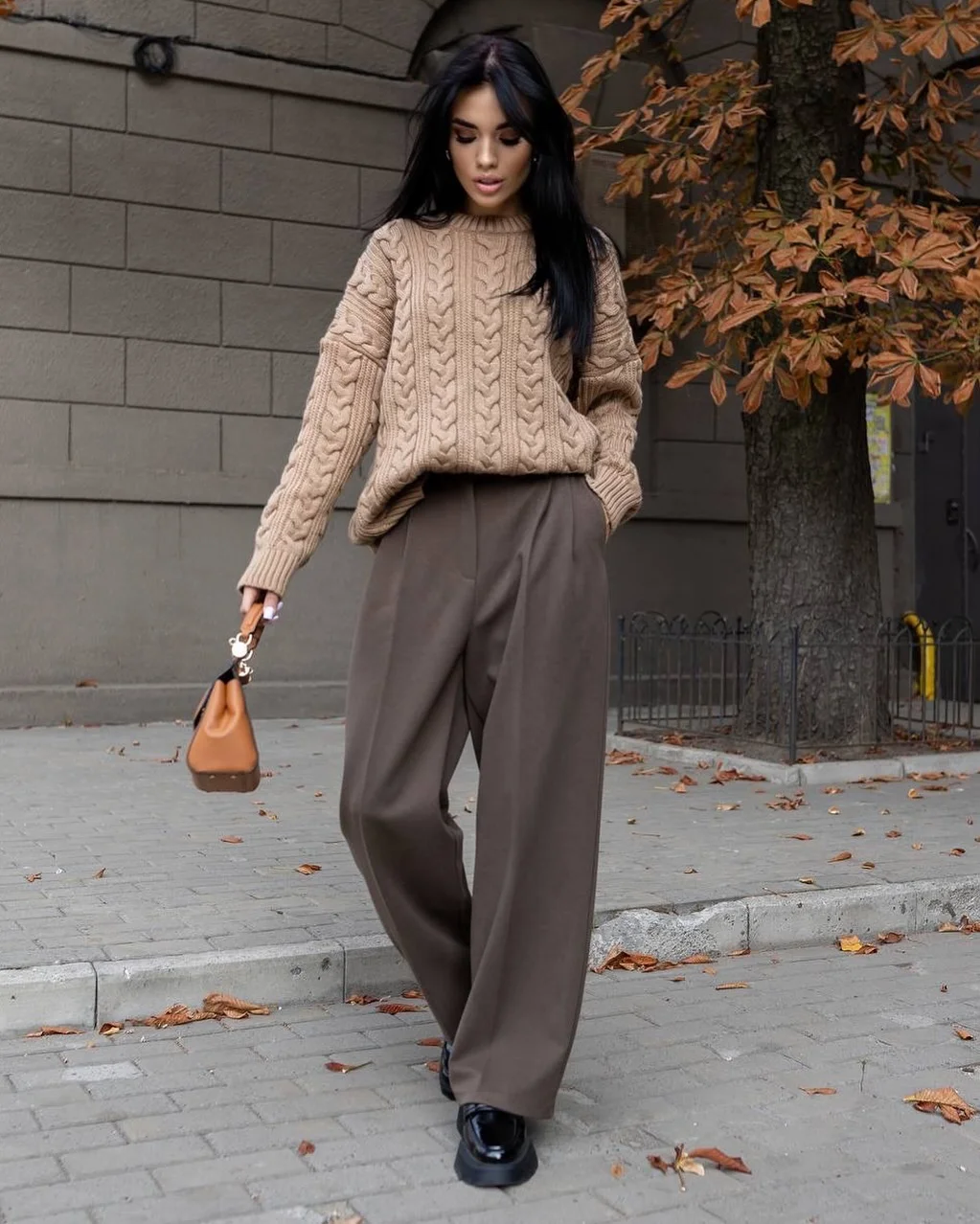 all pants outfits for women 2026 Cozy Knitwear And Relaxed Trousers For Effortless Fall Dressing