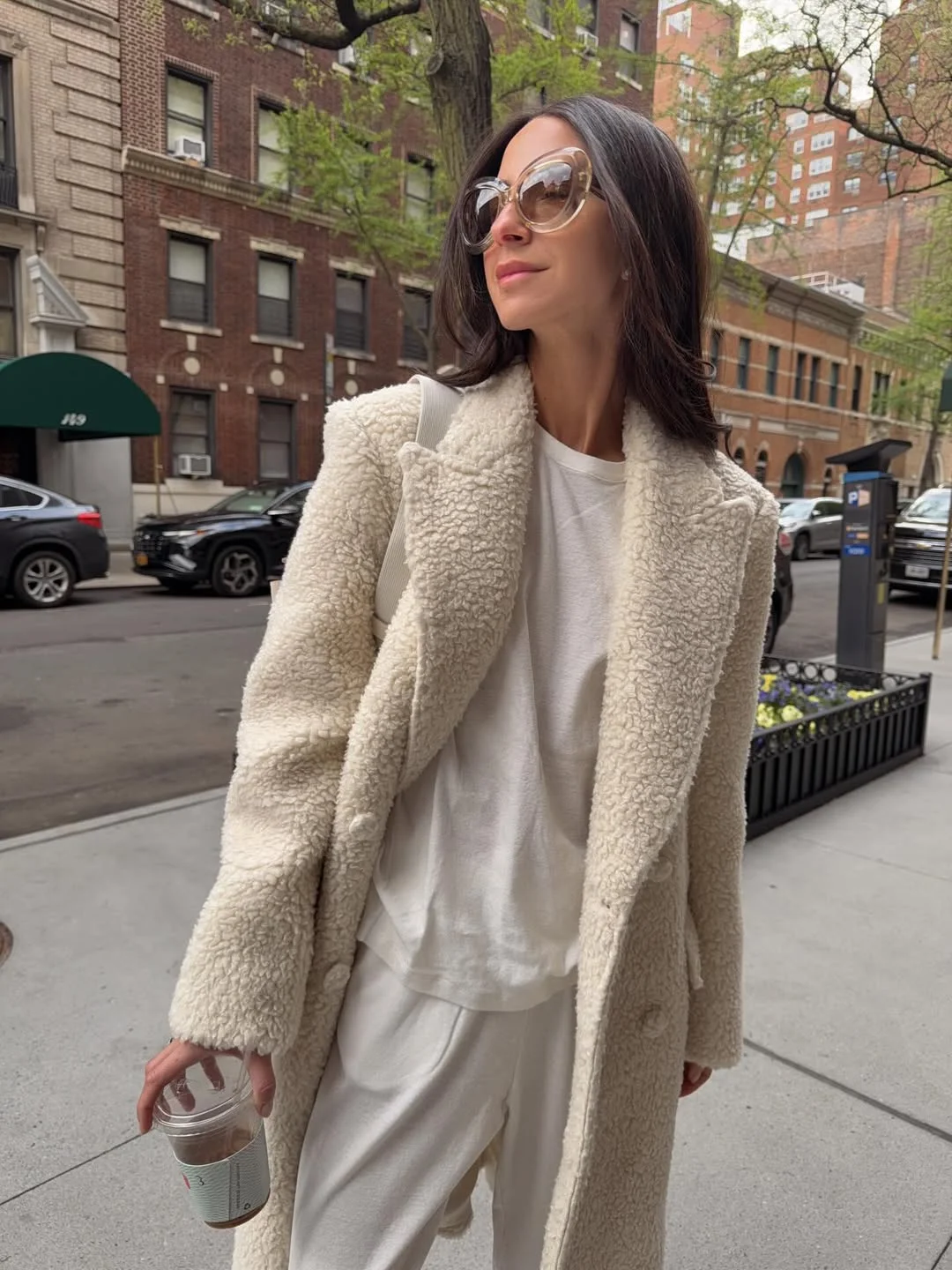 cozy chic fall outfits for 2026 Cozy Cream Teddy Layers for City Weekends