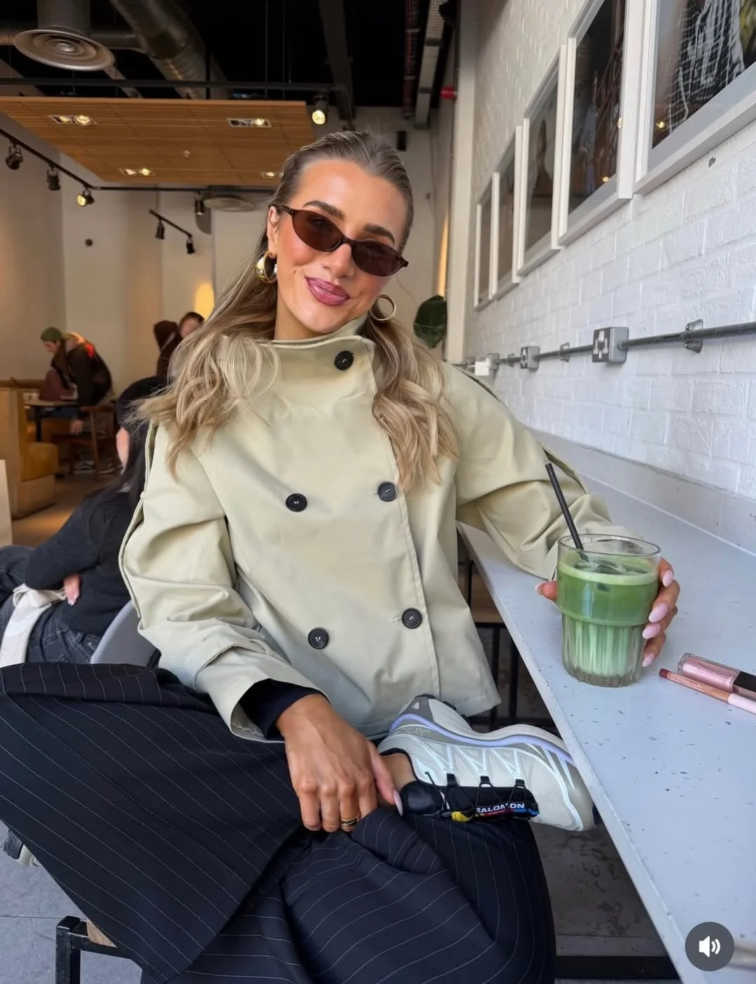 cozy chic fall outfits for 2026 Relaxed Utility Jackets with Modern Sneakers