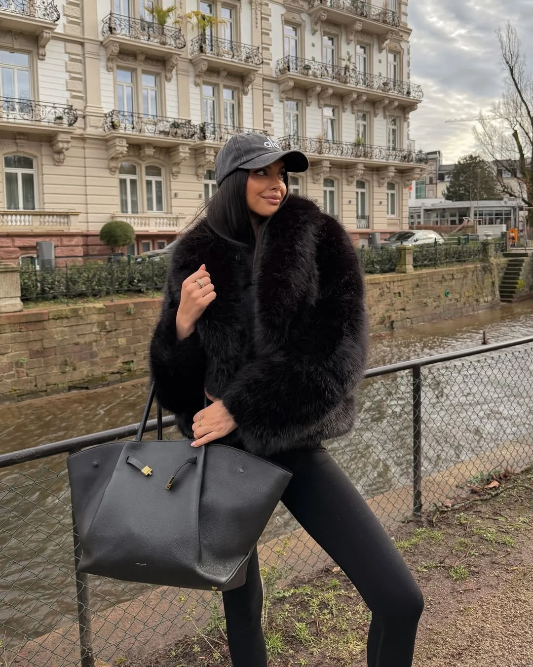 cozy chic fall outfits for 2026 Modern All-Black Layers with Luxe Texture