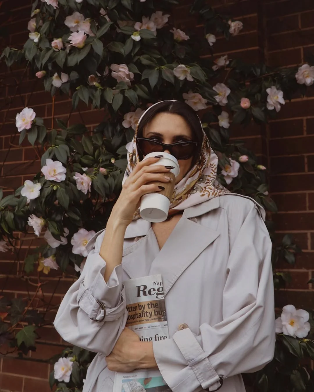 Early fall outfits ideas 2026 Soft Trench Coats And Espresso Morning Energy