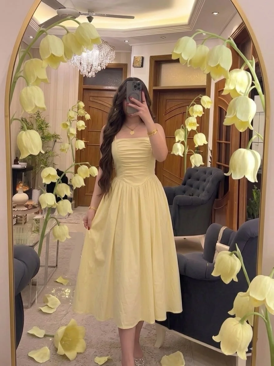Early summer outfits 2026 Butter Yellow Dresses Feel Like The Softest Trend Of Summer