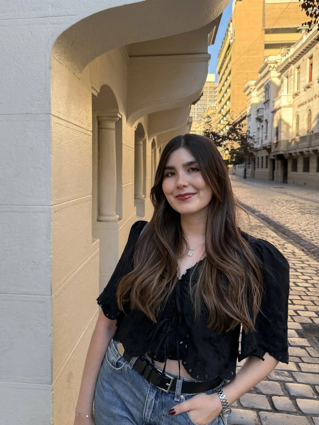 Early summer outfits 2026 Dark Romantic Blouses With Relaxed Denim