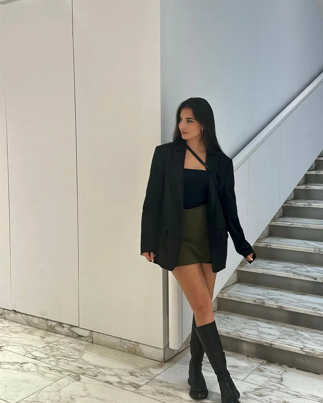 elegant fall office outfits 2026 Blazers with Mini Skirts That Balance Confidence and Elegance