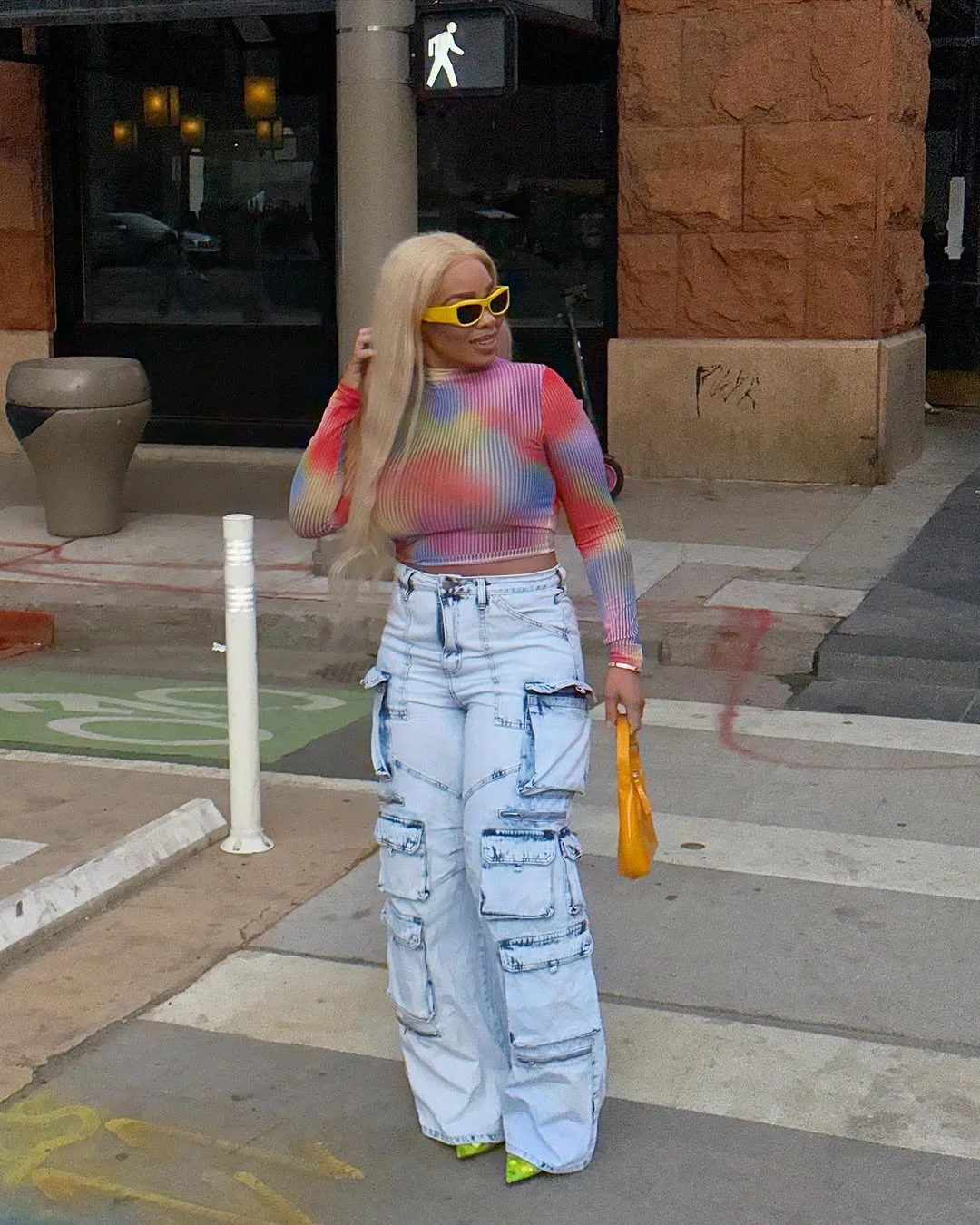 fall 2026 outfits for black women Bold Color Meets Relaxed Street Style