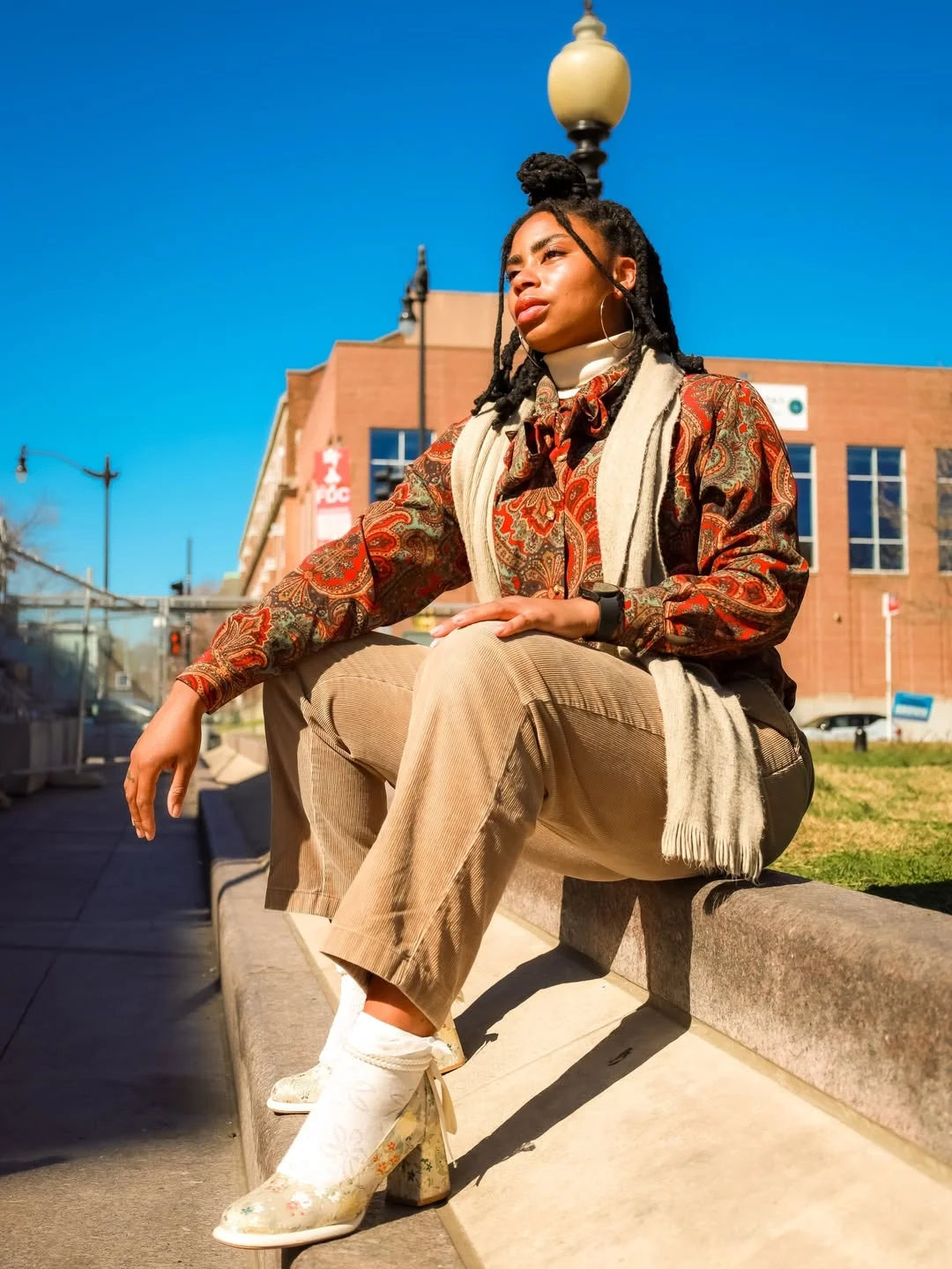fall 2026 outfits for black women Vintage Prints With Modern Western Charm