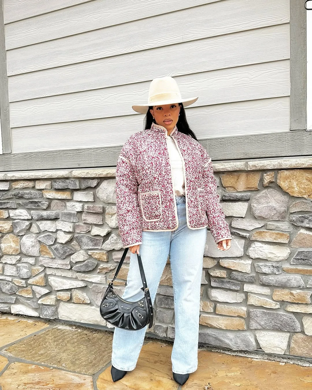 fall 2026 outfits for black women Quilted Layers With a Modern Western Twist