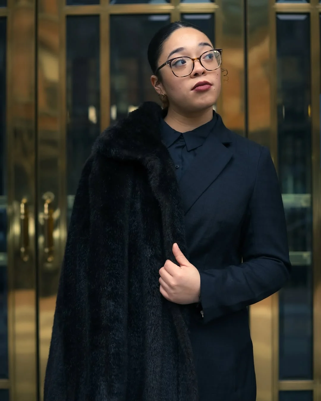 fall 2026 outfits for black women Power Dressing in Head-to-Toe Black