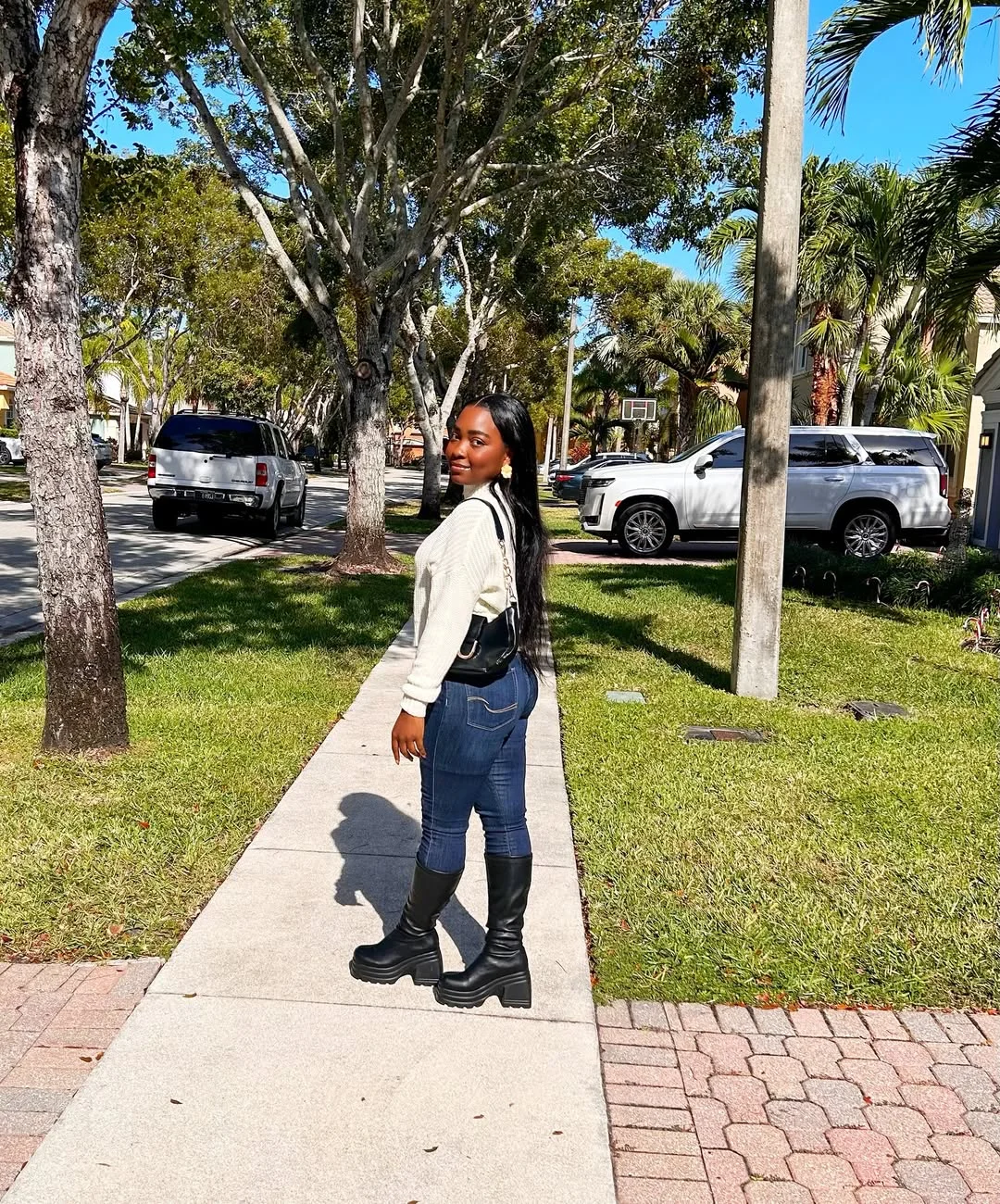 fall 2026 outfits for black women Classic Denim and Boots for Everyday Fall