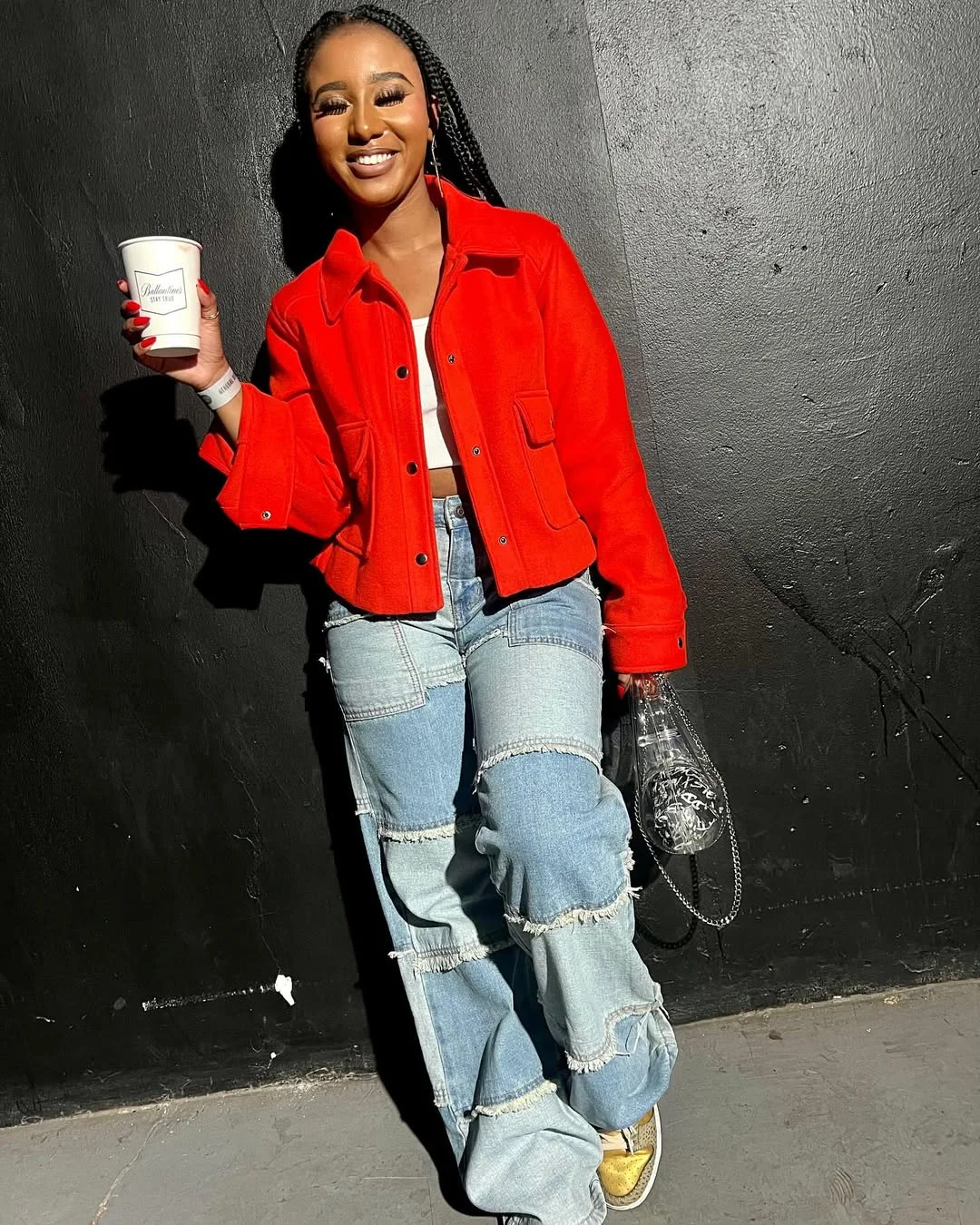 fall 2026 outfits for black women Bright Jackets That Instantly Wake Up Denim