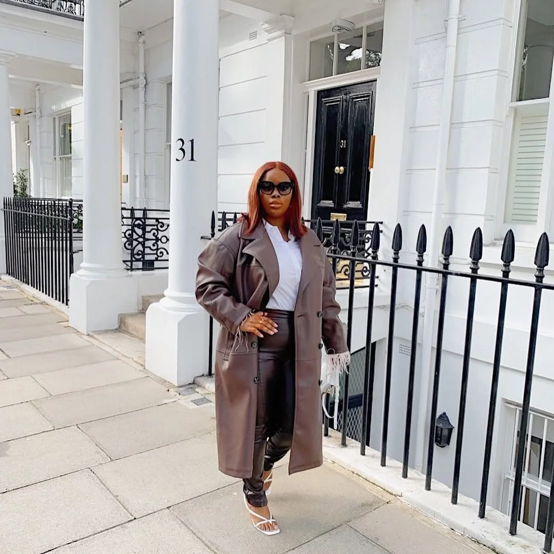 fall 2026 outfits for black women Soft Tailoring With Leather for Everyday Chic