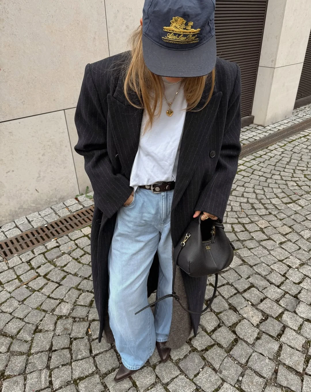 fall denim outfits for women 2026 Light-Wash Denim with Oversized Tailoring That Feels Effortlessly Cool