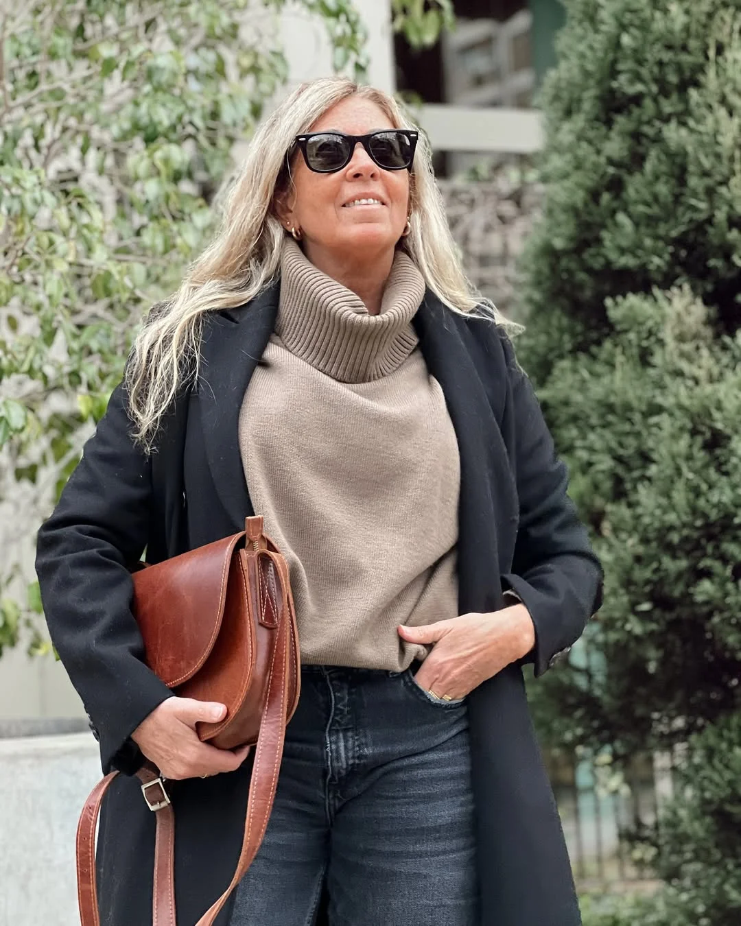 fall fashion for women over 40 Timeless Layers With a Cozy Turtleneck Never Go Out of Style