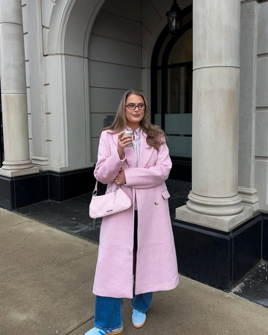 fall fashion inspiration 2026 Soft Pink Coats Bringing Back Feminine Fall Dressing