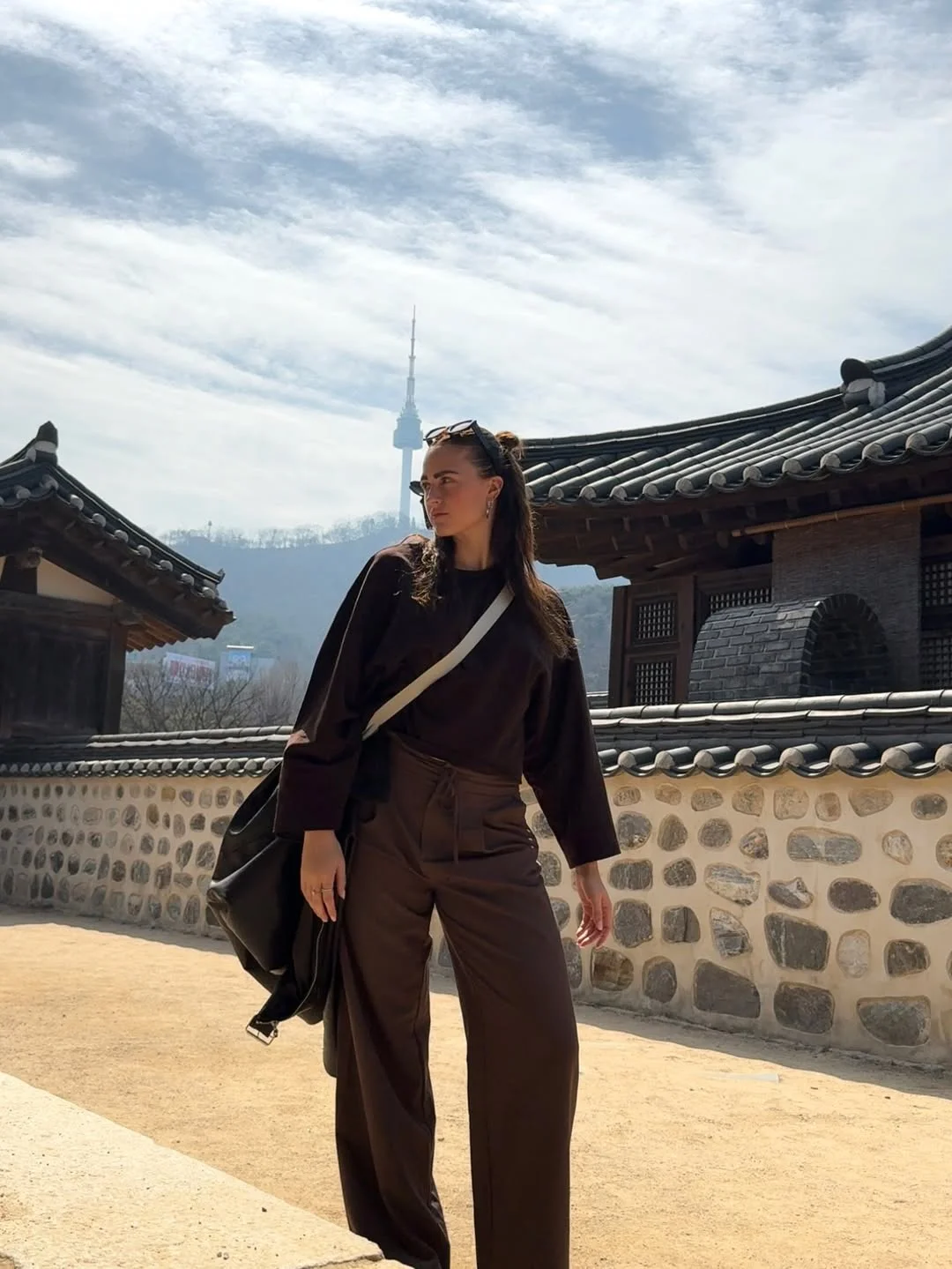 fall fashion inspiration 2026 Dark Espresso Tones With Modern Asian Street Style Influence