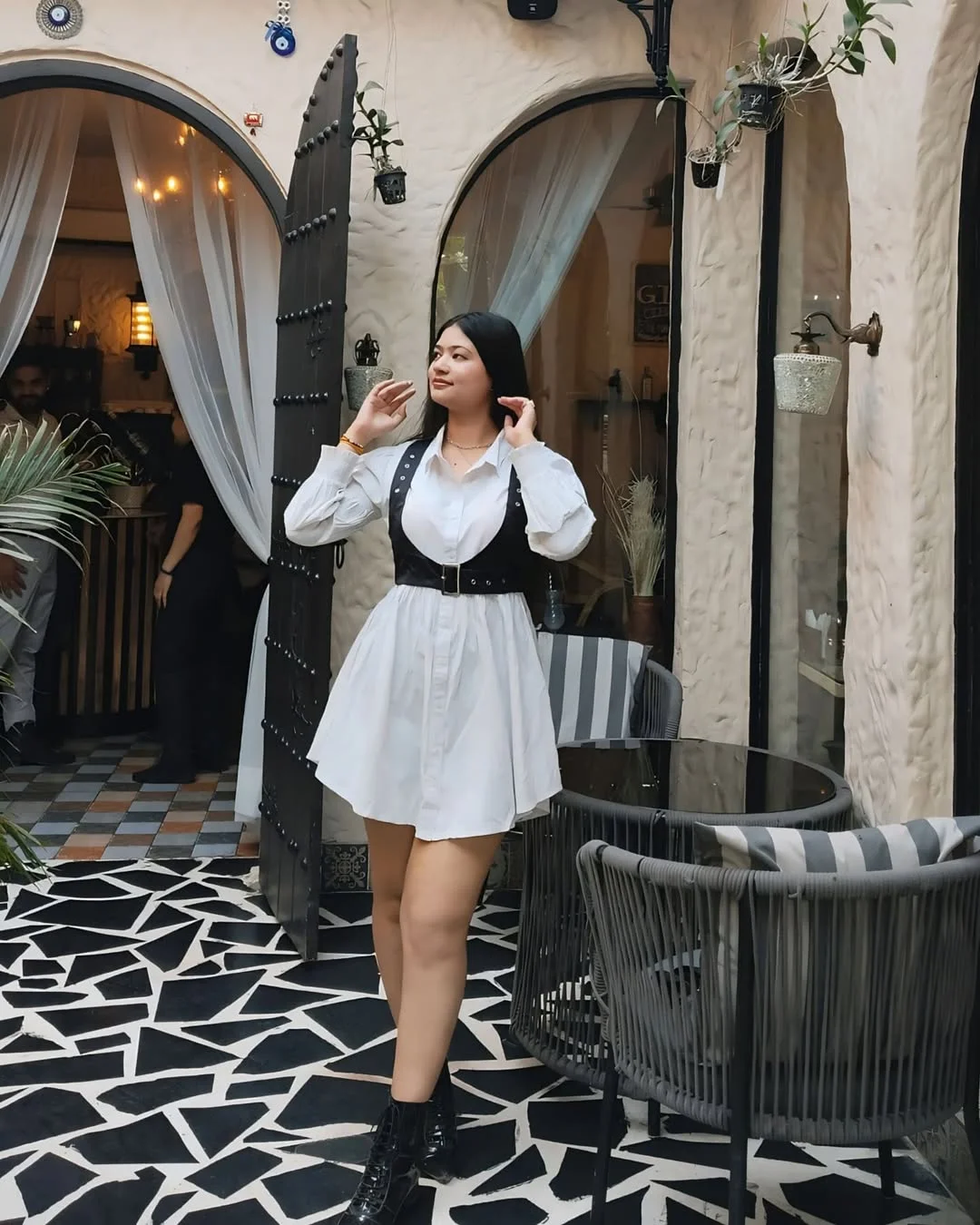 fall fashion inspiration 2026 Preppy Monochrome Styling With Modern Edge