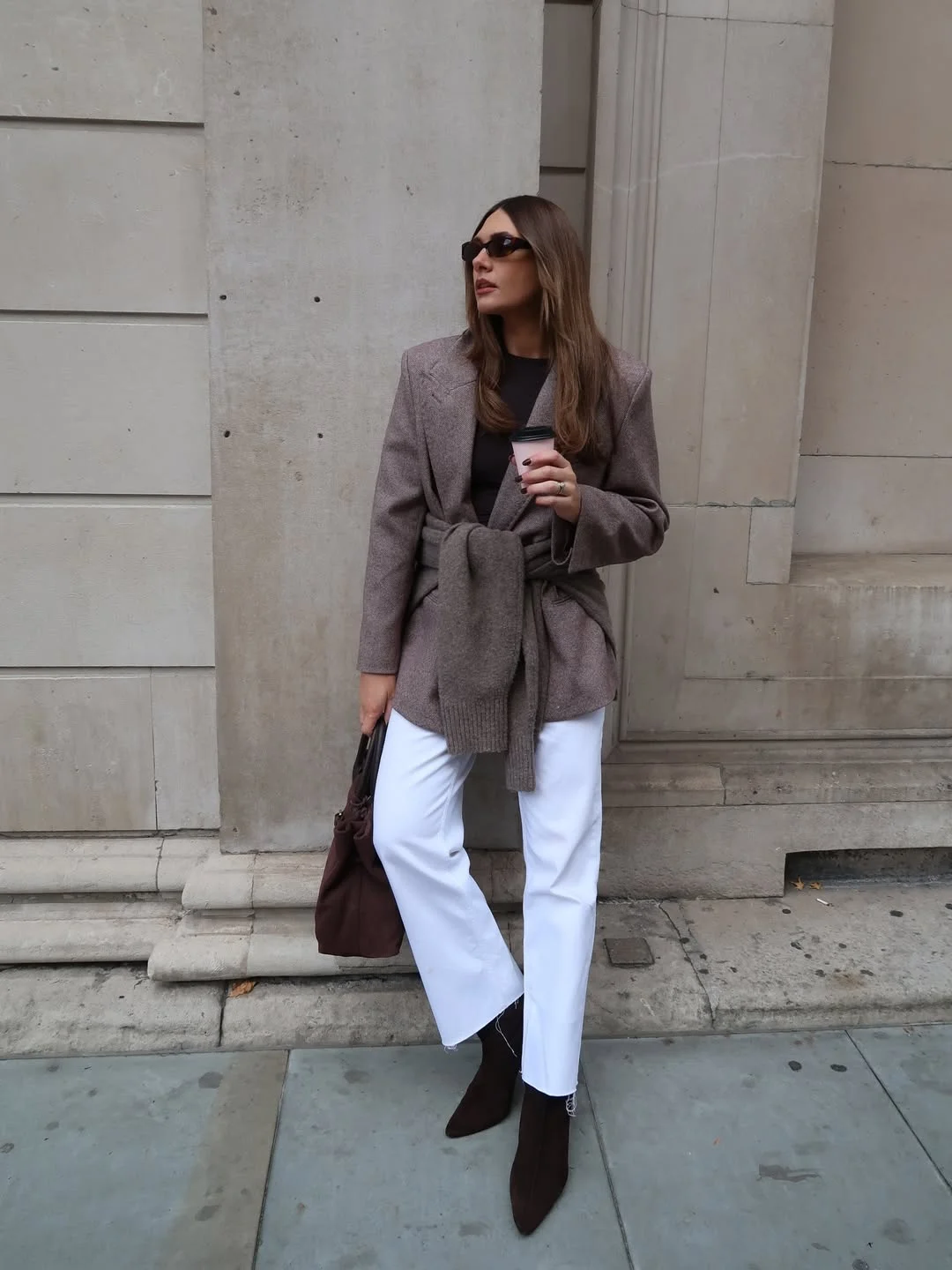 fall fashion inspiration 2026 Tailored Layers And White Denim That Feel Incredibly Chic