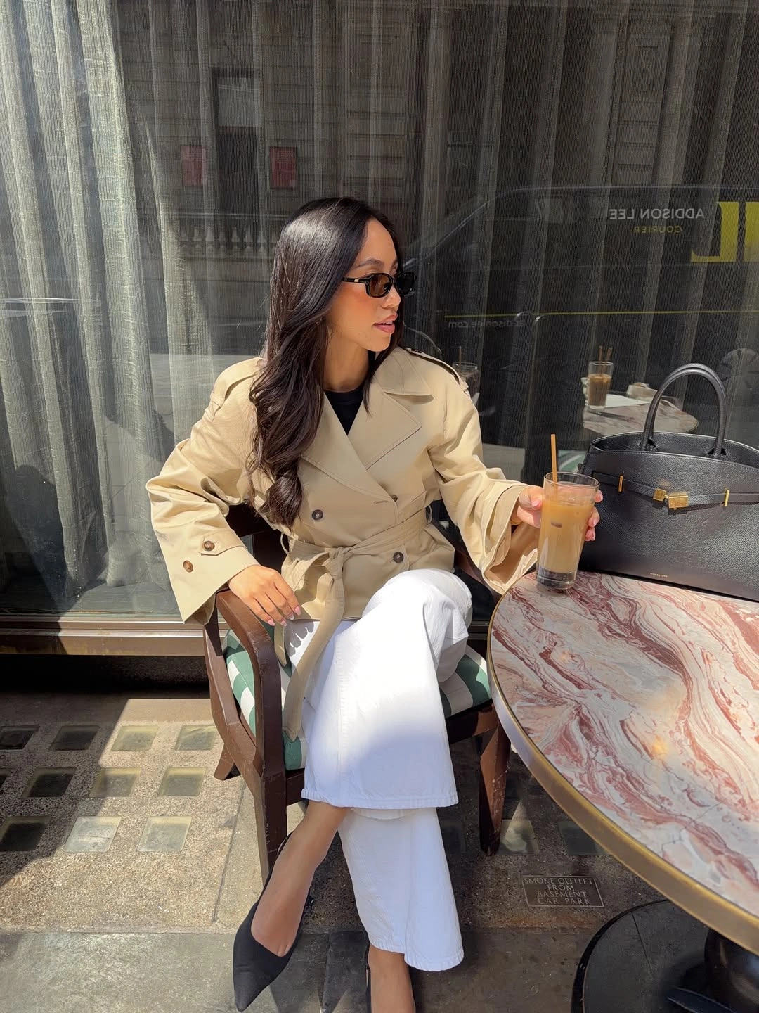 fall going out outfits 2026 Relaxed Trench Coat Layers for Coffee Dates and Evening Plans