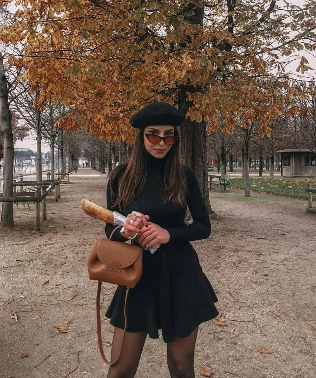 fall going out outfits 2026 Parisian Black Mini Dress That Never Misses