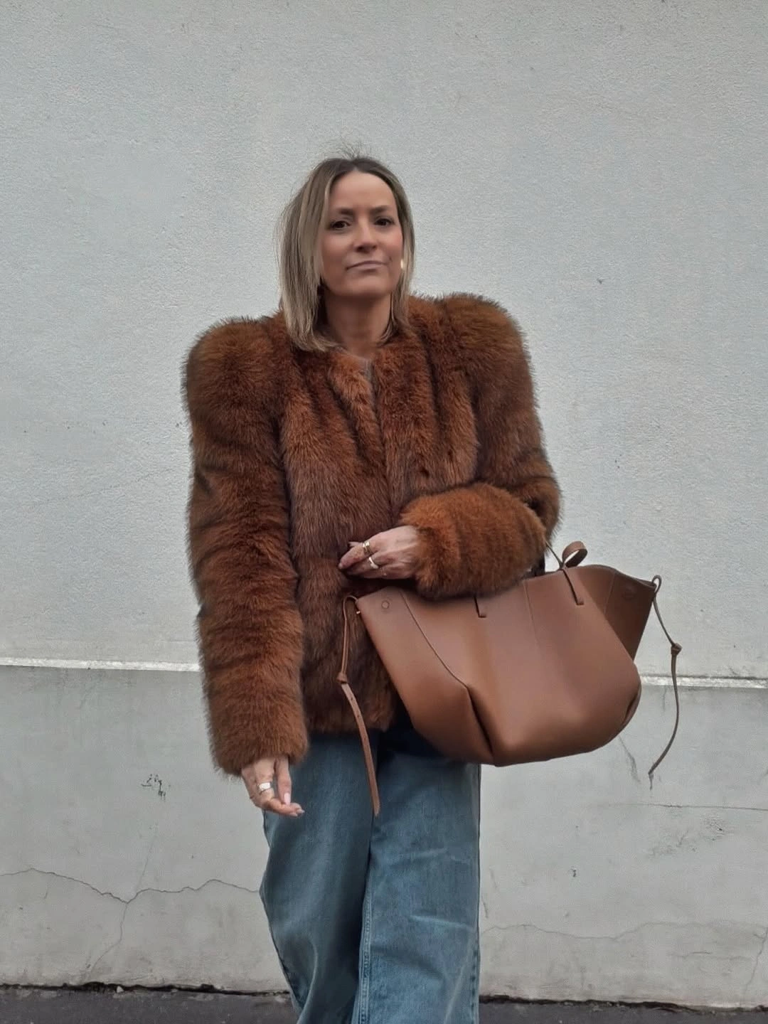 fall mom outfits 2026 Rich Chocolate Layers That Make Everyday Denim Feel Elevated