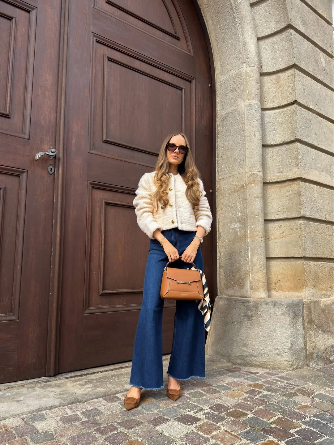fall office outfits for women 2026 Dark Denim That Fits Seamlessly into the Office