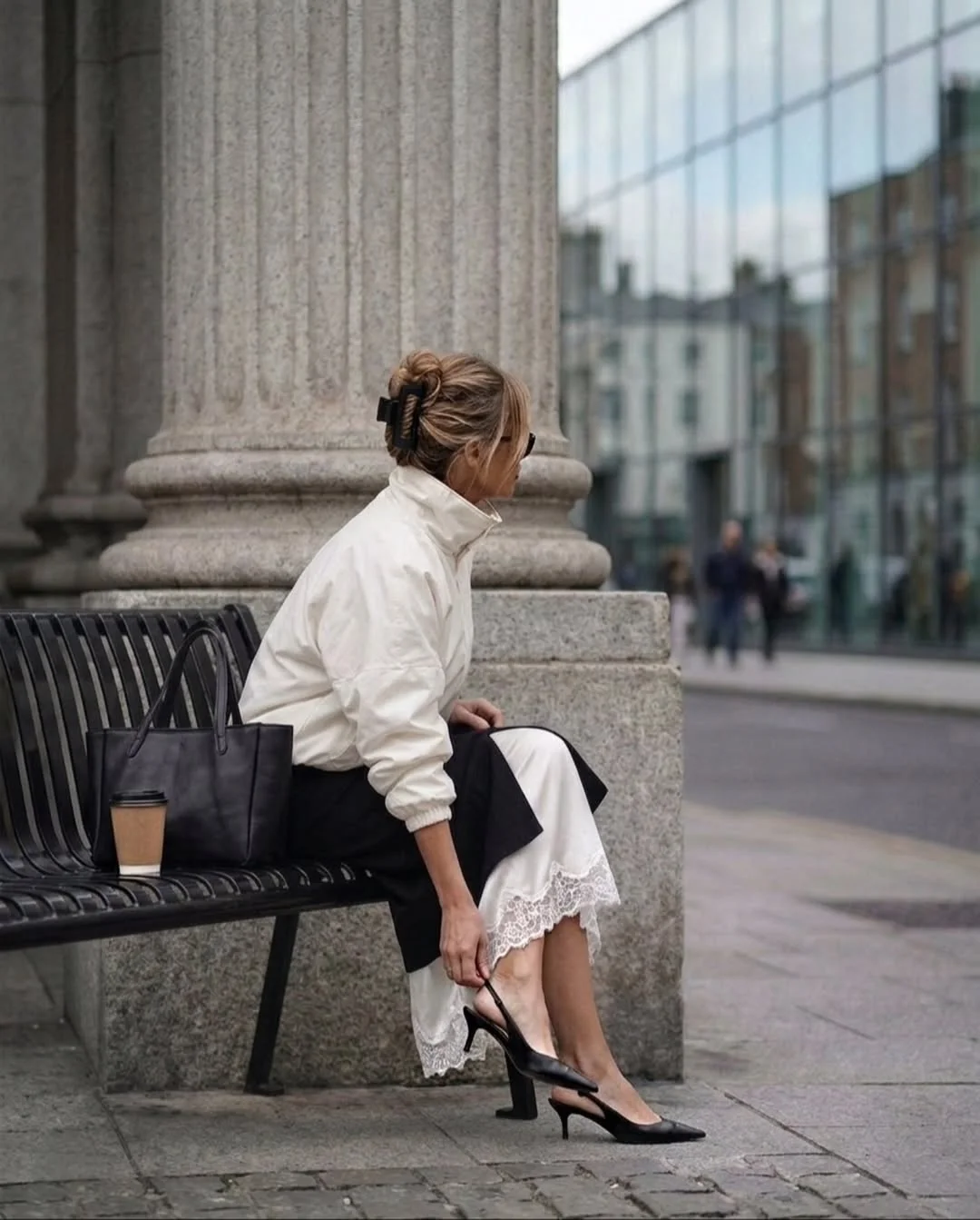 fall outfits for big busted women 2026 Elegant Layers With A Romantic Finishing Touch