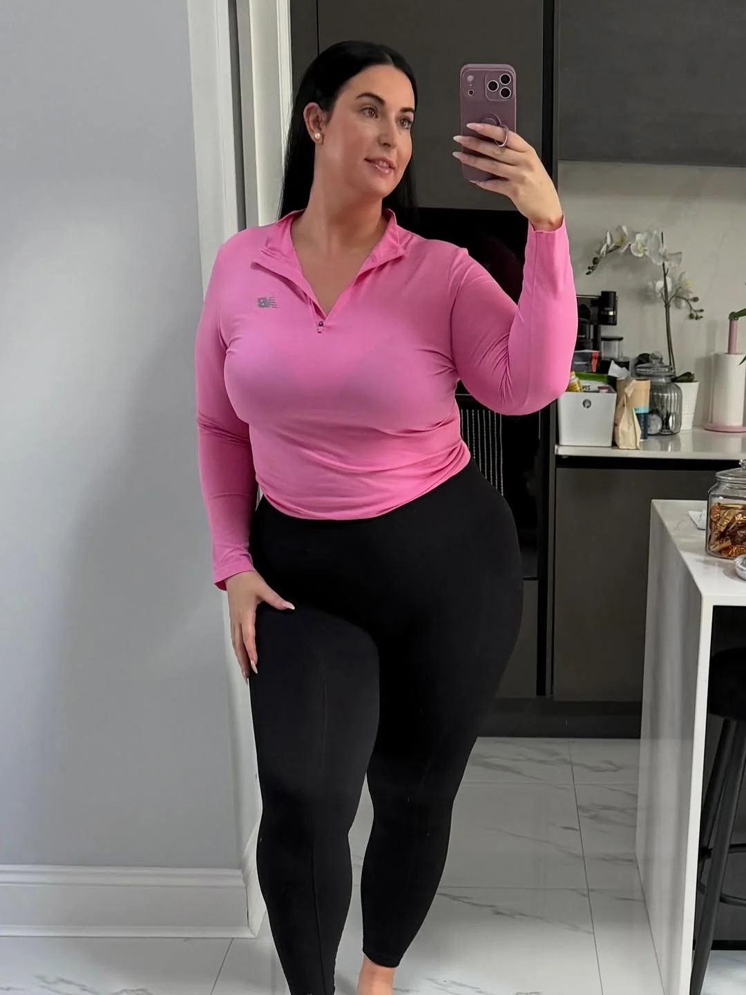 fall outfits for plus size women 2026 Bright Activewear That Lifts Gray Fall Days