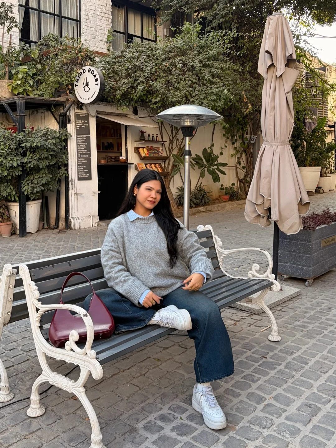fall outfits for women in 30s style 2026 Coffee Run Style with Cozy Knitwear and Relaxed Denim