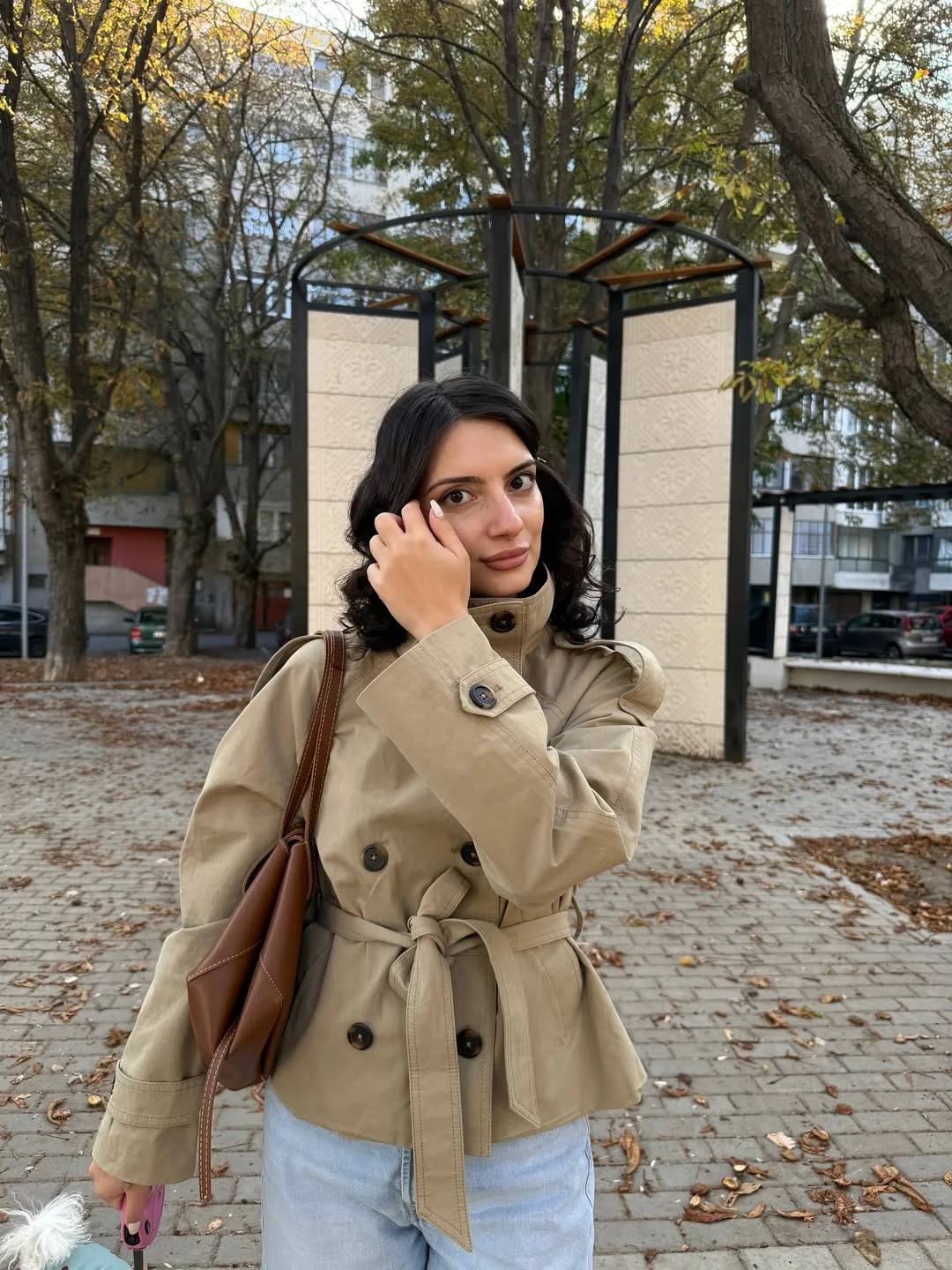 fall outfits for women in 30s style 2026 The Cropped Trench That Elevates Everyday Basics